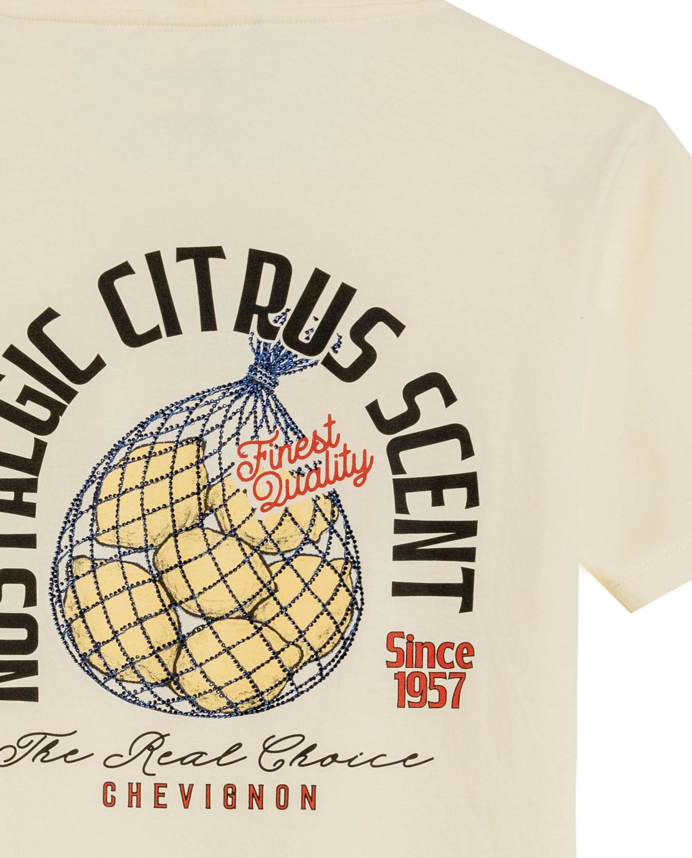 Women's T-Shirt, Short Sleeve, Nostalgic Citrus Scent - Yellow 709G017 - 7