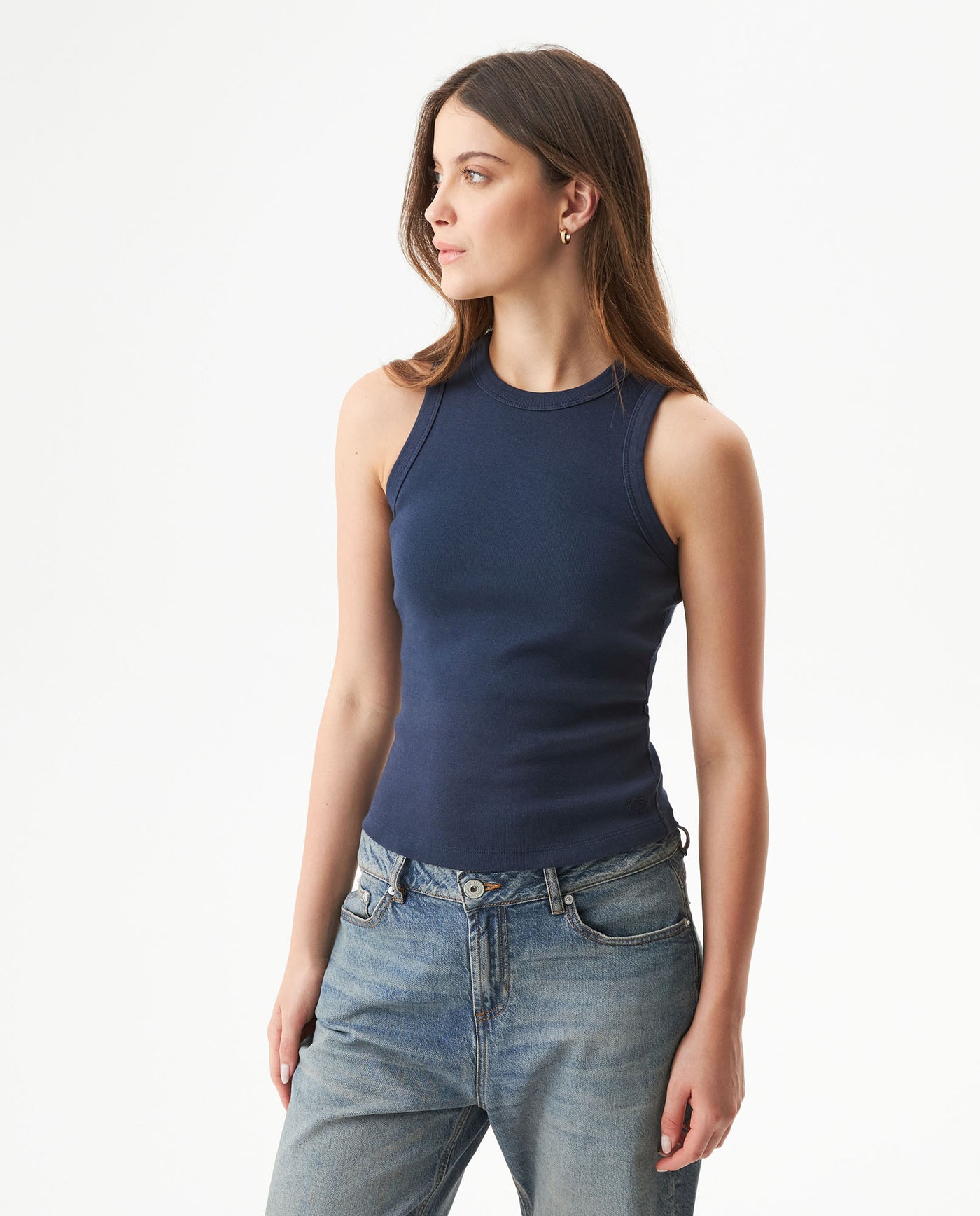 Women's Short Sleeve T-Shirt - Blue 709G052 - 1