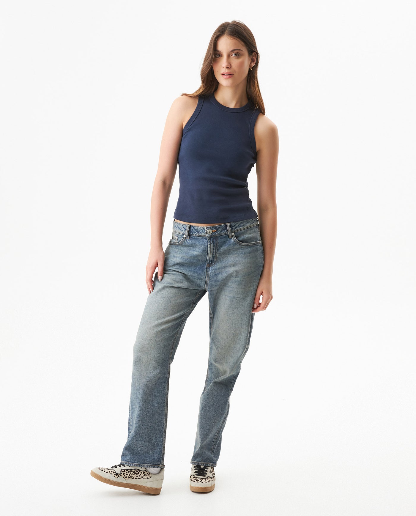 Women's Short Sleeve T-Shirt - Blue 709G052 - 3