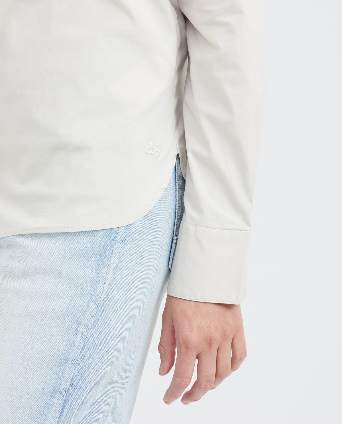 Women´s Cotton Shirt - Raw 63_711G000_CRU141106_4