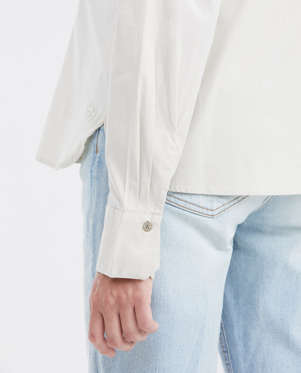 Women´s Cotton Shirt - Raw 63_711G000_CRU141106_6