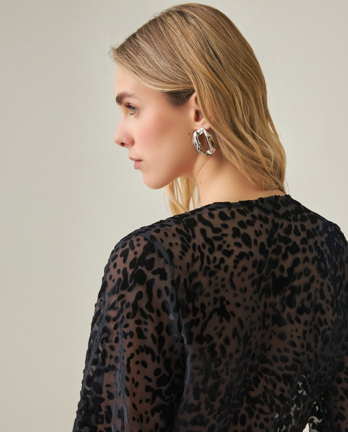 Women´s Wrap-Front Blouse - Black 63_712H015_NEG194003_7
