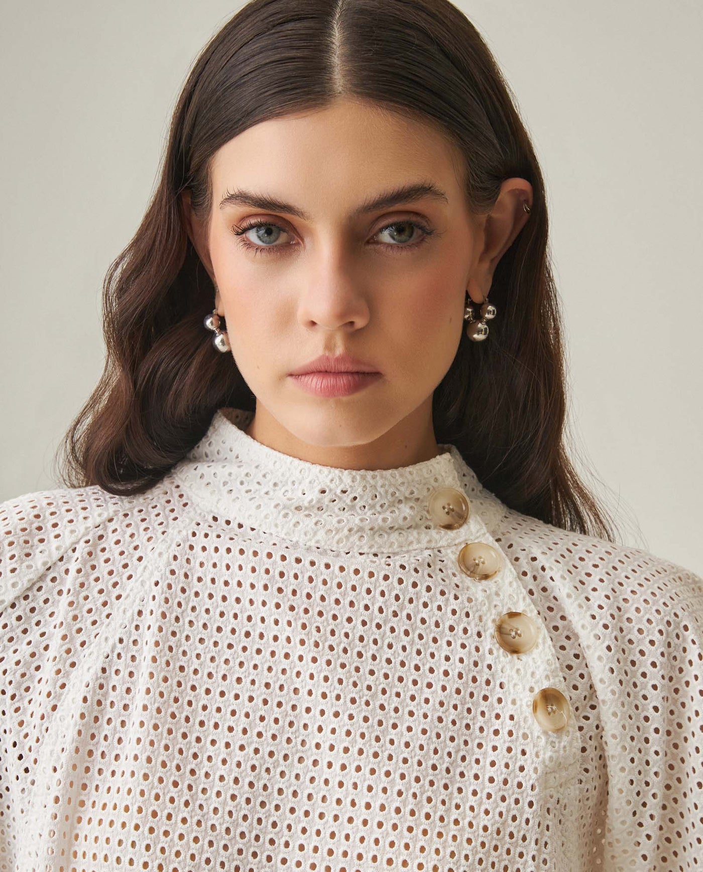 Women´s Textured Top - White 63_712H019_BLA110601_5