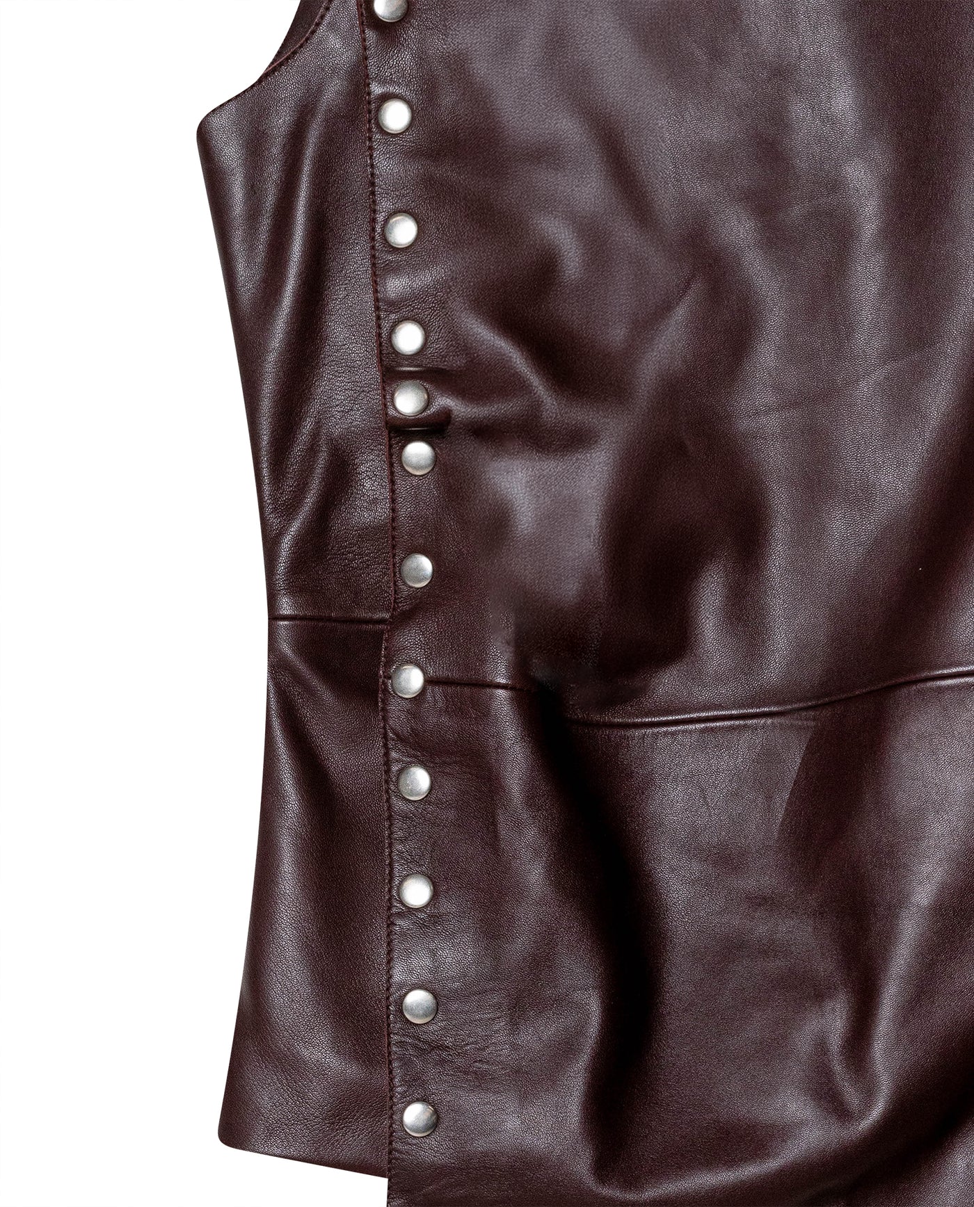 Womens Lambskin Leather Convertible Top - Special Collection - Red 63_717H503_ROJ191617_5