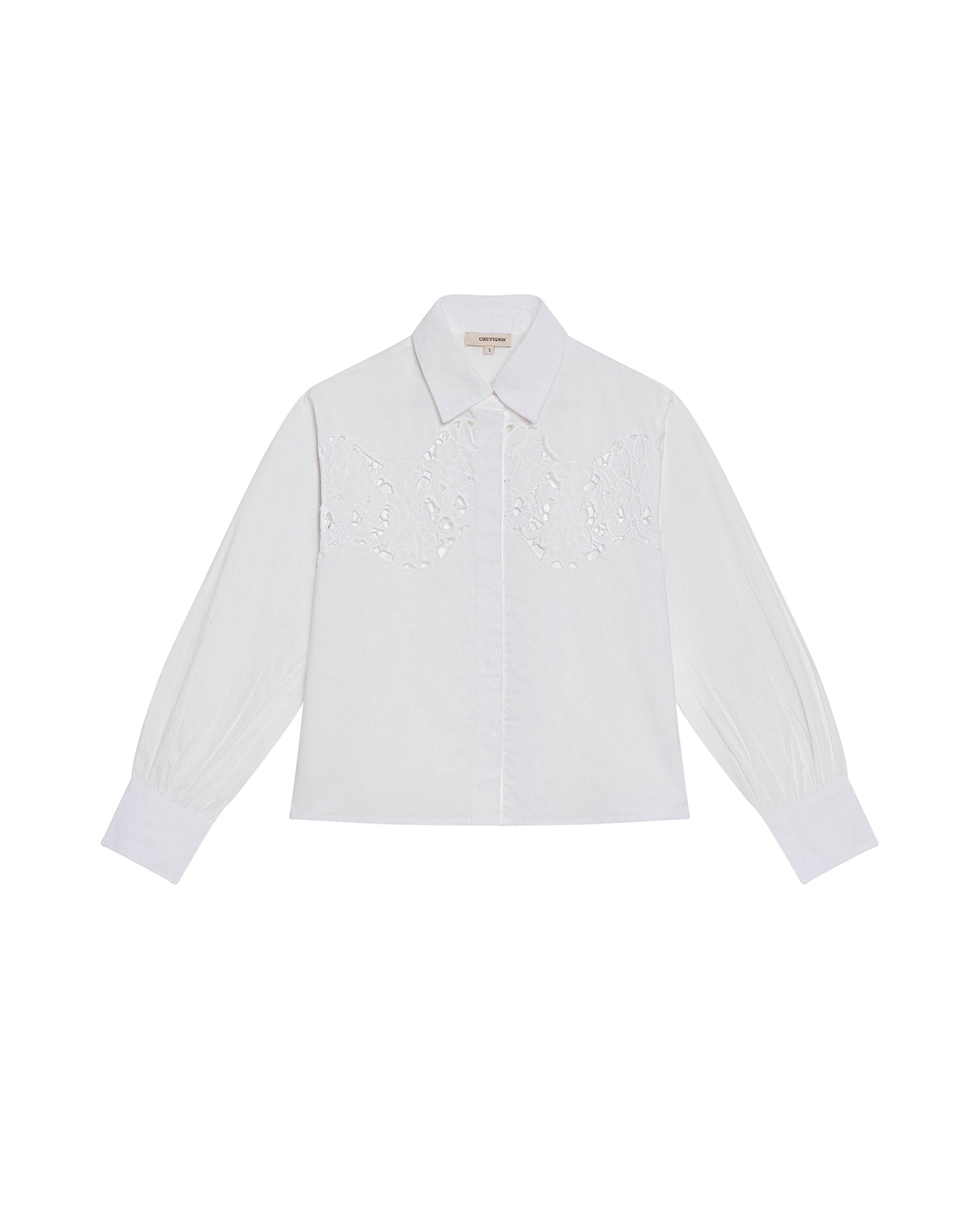 Camisa Silueta Slim para Mujer - White 63_719G009_BLA110601_3