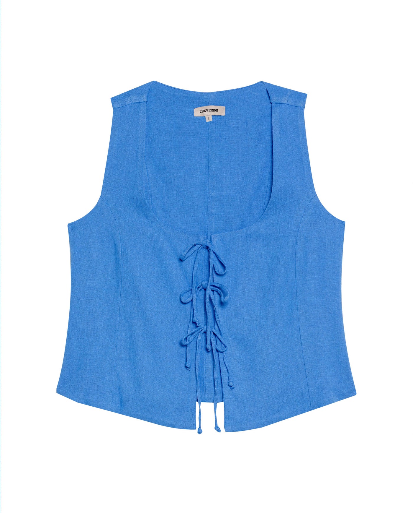 Women's Wide Silhouette Blouse - Blue 63_719G021_AZU164020_3