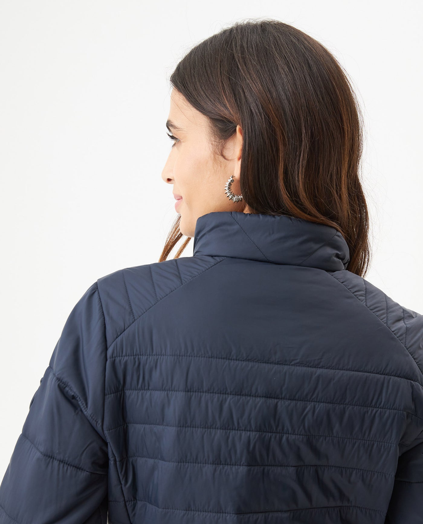 Women's Packable Quilted Jacket Water-Resistant in Polyamide 63_720G000_AZU194011_7
