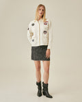 Women's Jacket Shacket Wide Silhouette Cotton Denim Lightweight - Raw