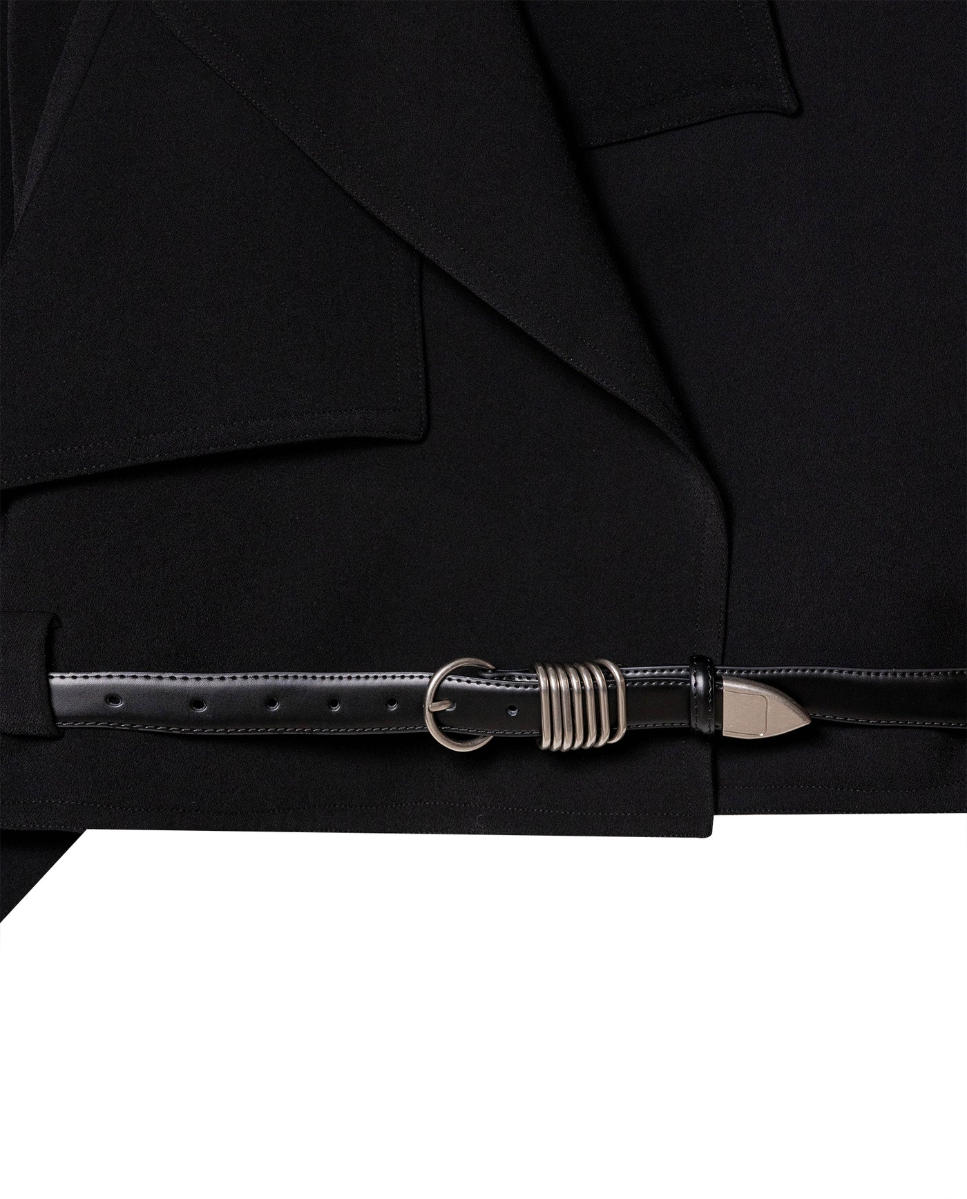 Womens Oversized Structured Jacket - Special Collection - Black 63_724H503_NEG194007_5