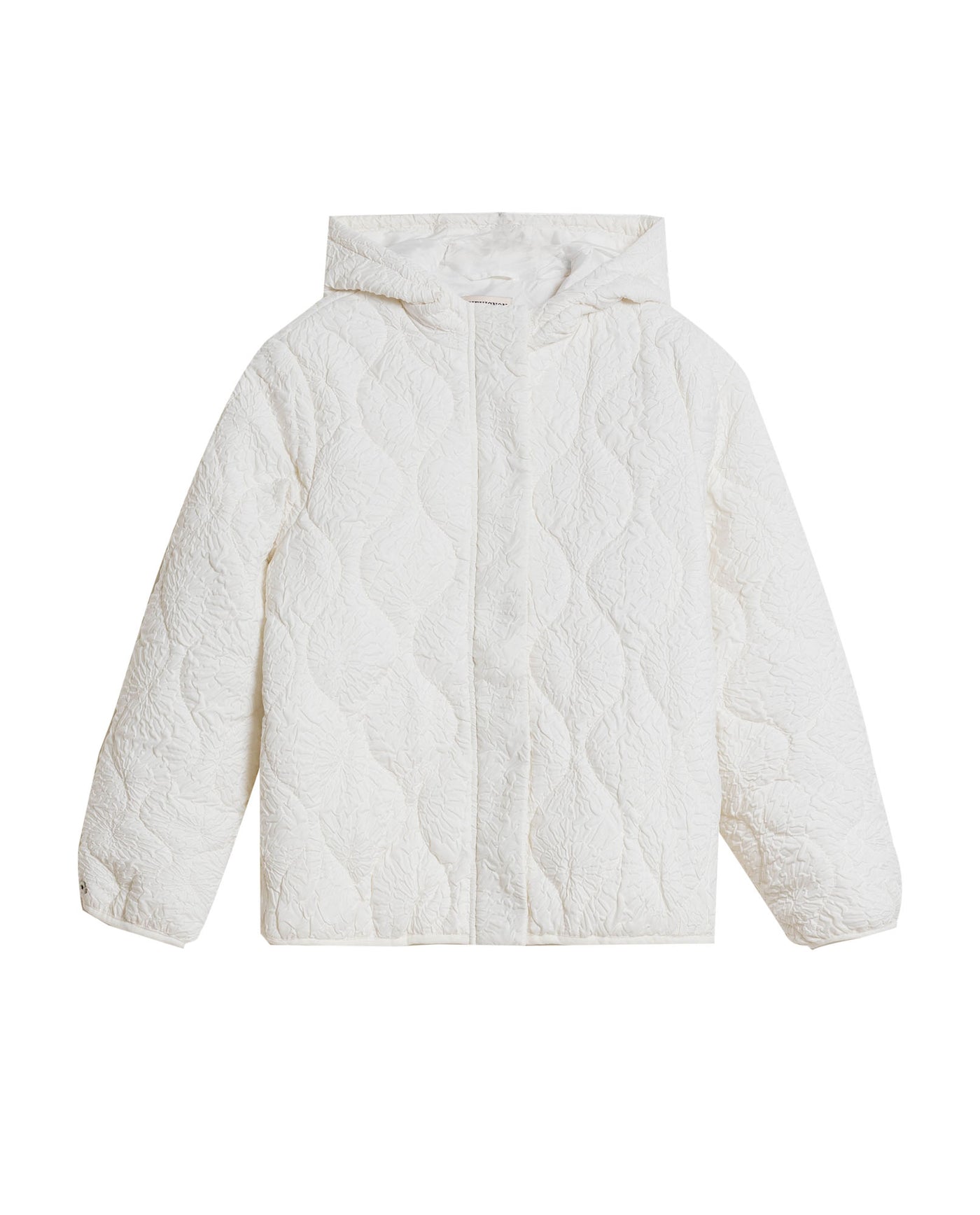 Women's Wave Quilted Crackle Jacket in Polyester, Splendor 729G001 - 2