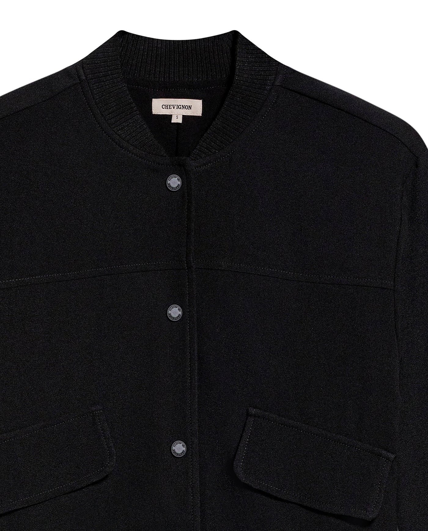 Women's Bomber Jacket - Black 729G006 - 7