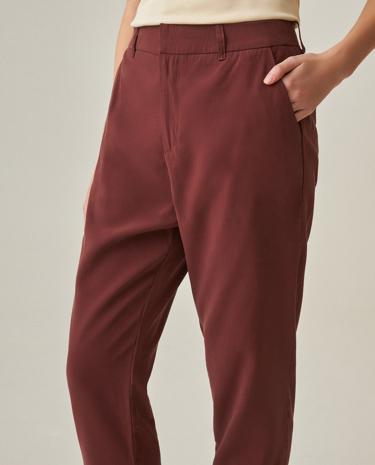 Women´s Straight Pants - Brown 63_732H000_CAF191016_5