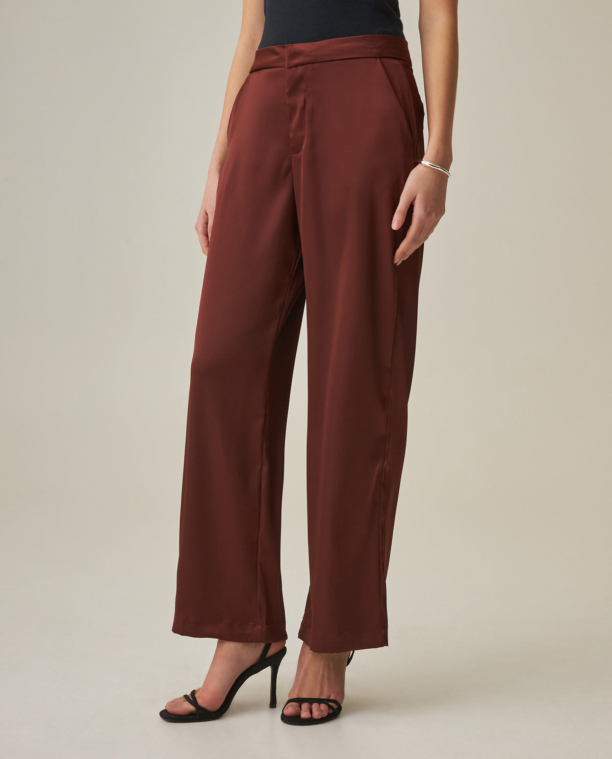 Women´s Straight Pants - Brown 63_732H002_CAF191321_3