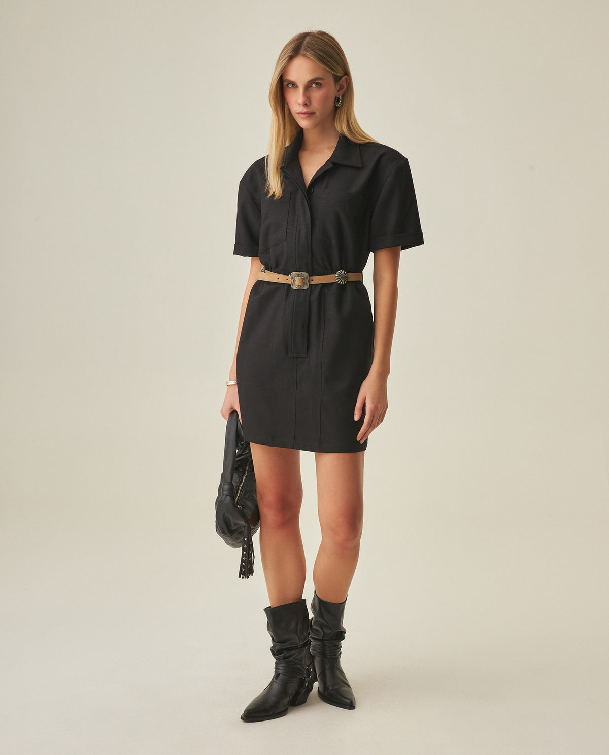 Women´s Short Dress - Black 63_772H004_NEG194003_7