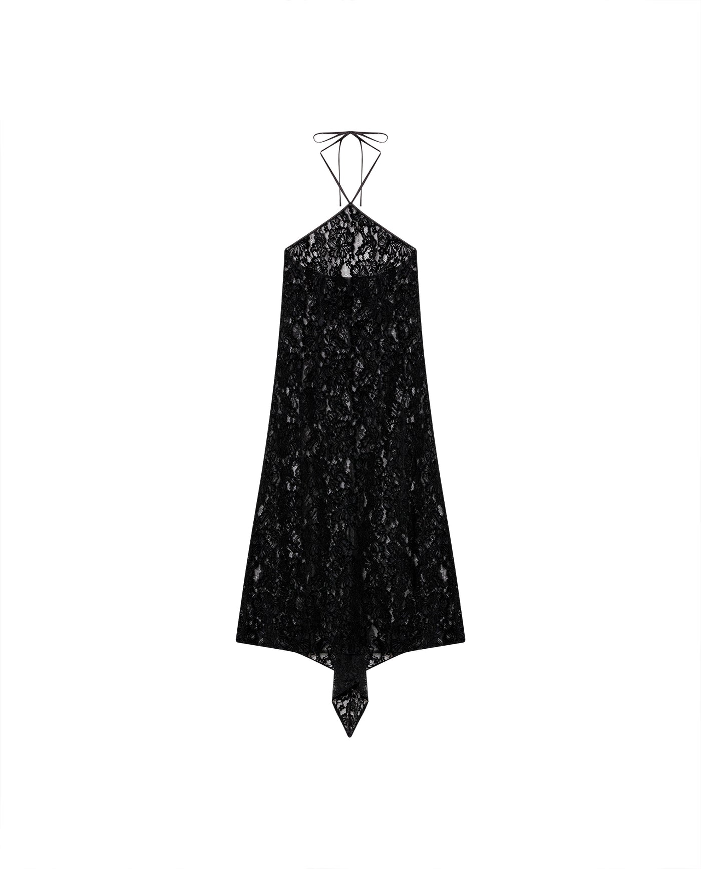 Womens Halter Neck Dress - Special Collection - Black 63_774H500_NEG194007_5