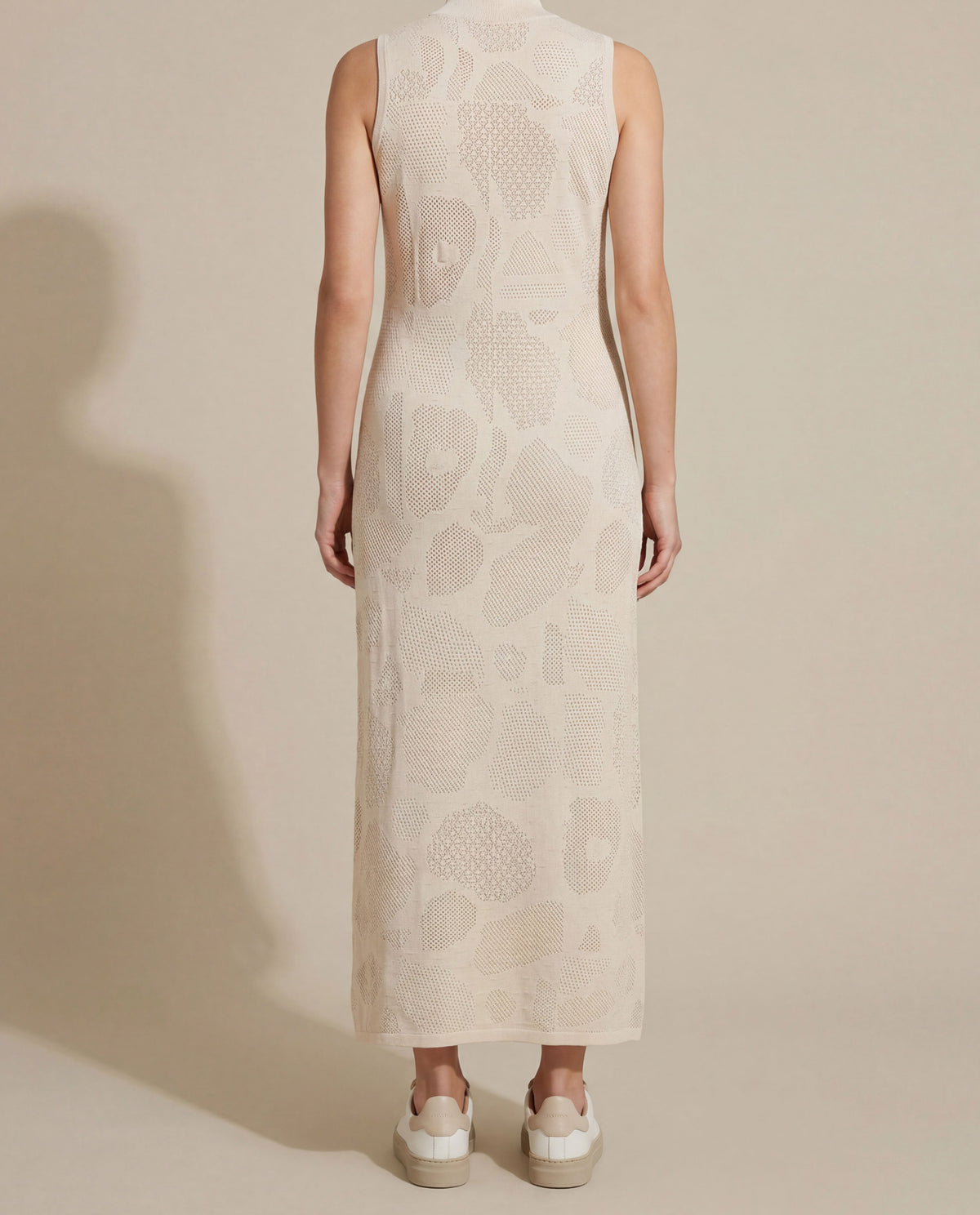 Women´s Jacquard Midi Dress | Chevignon USA | 792H006 - Raw 63_792H006_CRU110701_6
