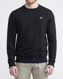 CREWNECK SWEATSHIRT IN BLACK