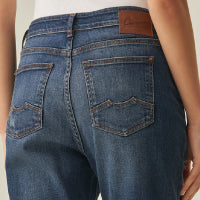Women's Boy Fit Jeans - Blue