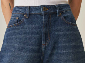 Women´s Wide Leg Jeans - Blue