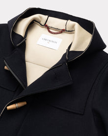 DUFFLE 2 TOGGLE COAT IN NAVY