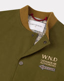 AIR WEAR VESTE BOMBER AVIATEUR EN VERT