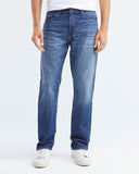 RELAXED FIT HIGH-RISE JEANS IN MEDIUM WASH RL009