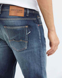 SUPER SLIM FIT MID-RISE JEANS IN ULTRA DARK WASH SS0010