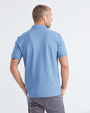 CLASSIC FIT SHORT SLEEVE COTTON POLO IN LIGHT BLUE