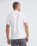 CLASSIC FIT SHORT SLEEVE COTTON POLO IN PALE PINK