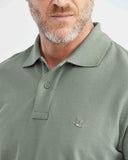 CLASSIC FIT SHORT SLEEVE COTTON POLO IN GREEN