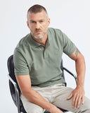 CLASSIC FIT SHORT SLEEVE COTTON POLO IN GREEN