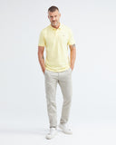 POLO STRETCH COUPE SLIM EN JAUNE