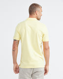 POLO ELÁSTICO SLIM FIT EN AMARILLO