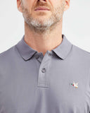 POLO ELÁSTICO SLIM FIT EN GRIS