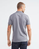 POLO ELÁSTICO SLIM FIT EN GRIS