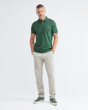 SLIM FIT STRETCH POLO IN LIGHT GREEN