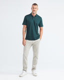 POLO CLASSIQUE EN JERSEY DE COTON VERT