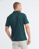 CLASSIC FIT JERSEY COTTON POLO IN GREEN