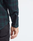 CLASSIC FIT PLAID SHIRT IN GREEN