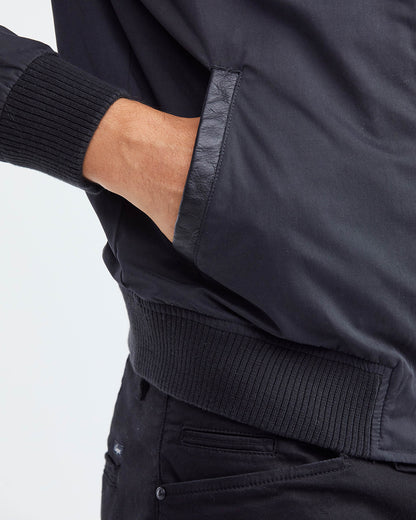 COACH JACKET IN BLACK