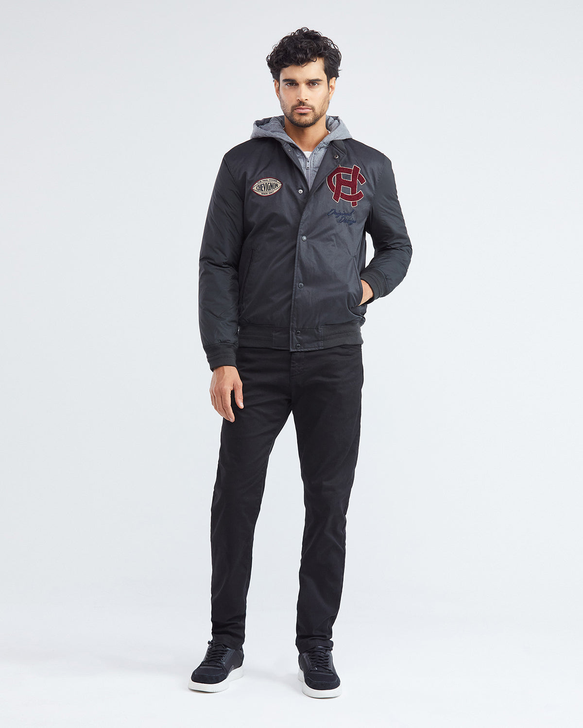 SLIM ROCKET PANT IN BLACK