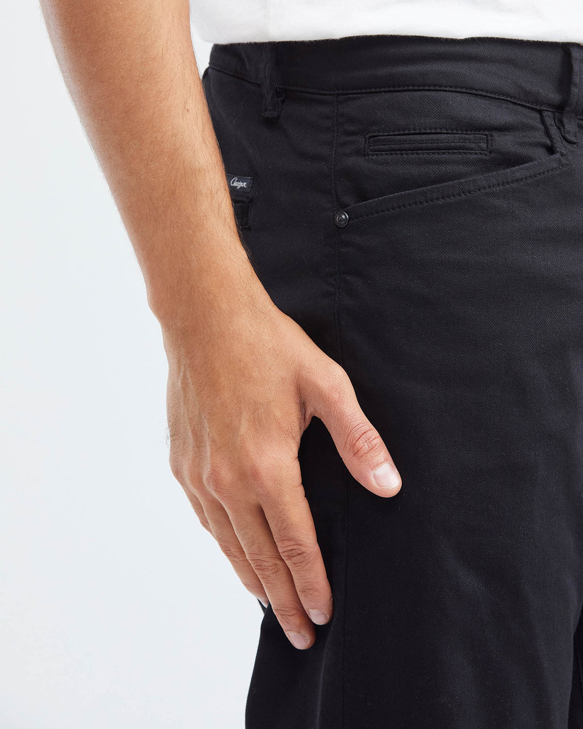 SLIM ROCKET PANT IN BLACK