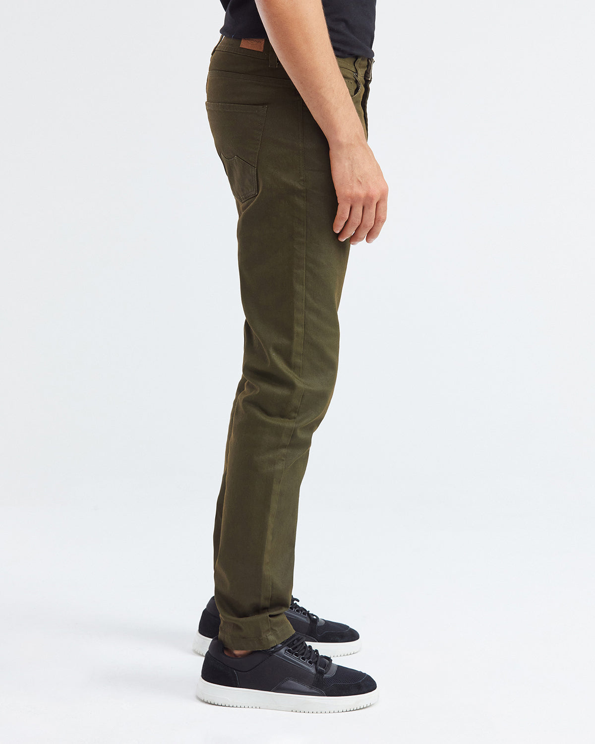 PANTALON ROCKET À CINQ POCHES VERT