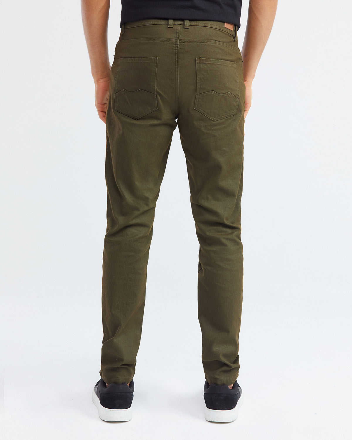 PANTALON ROCKET À CINQ POCHES VERT