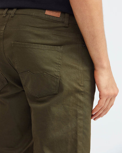 PANTALON ROCKET À CINQ POCHES VERT