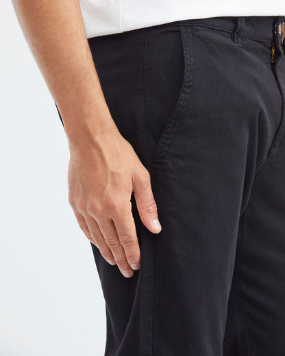 CANVAS PANT IN BLACK