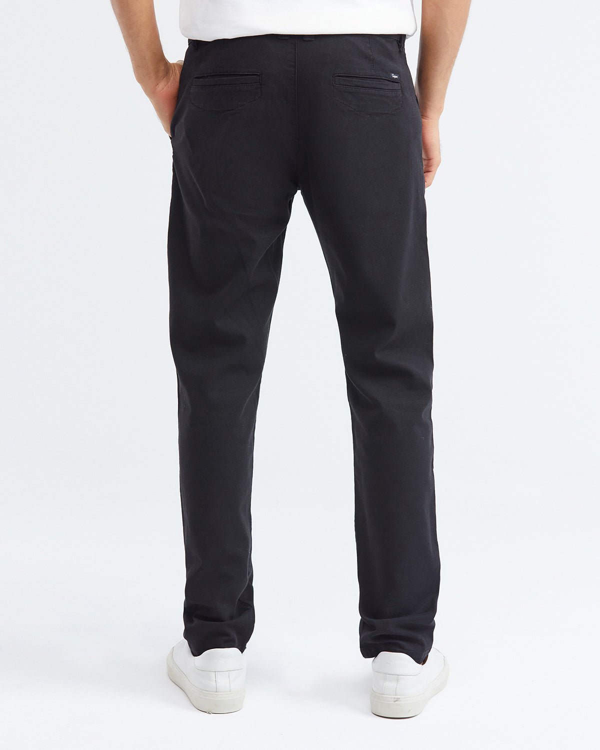 CANVAS PANT IN BLACK