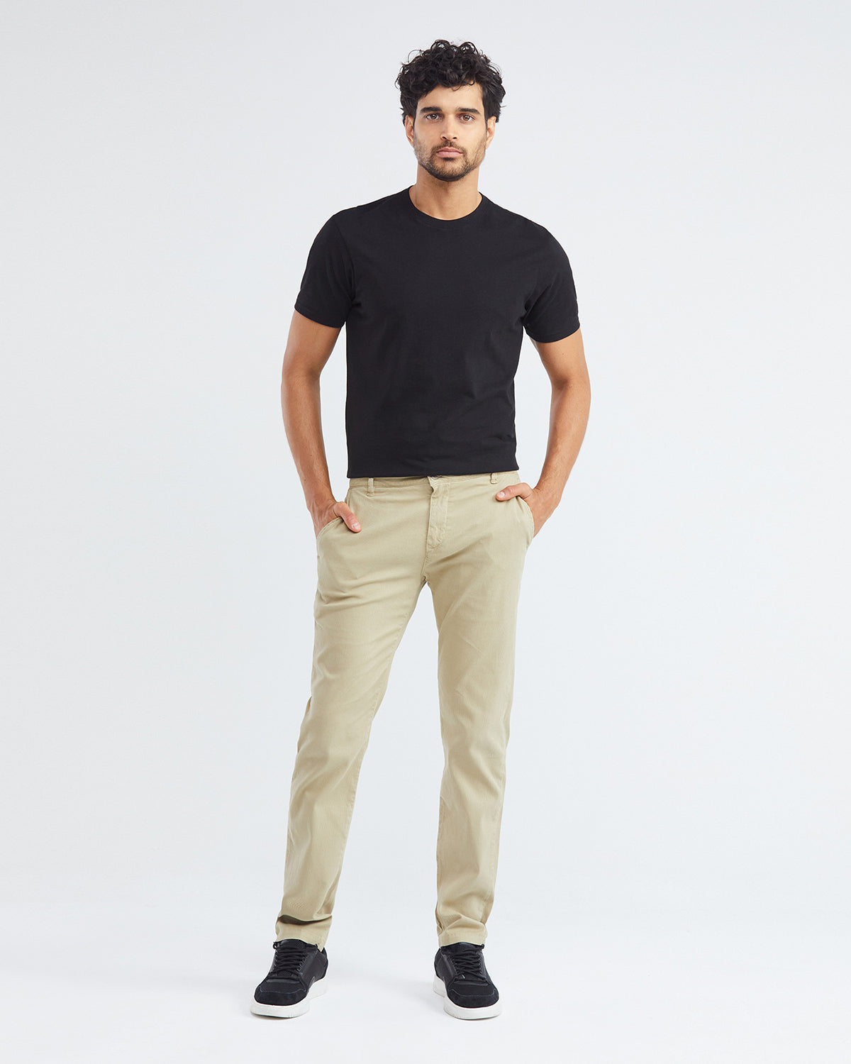 CORDUROY PANT IN BEIGE