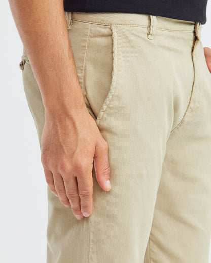 CORDUROY PANT IN BEIGE