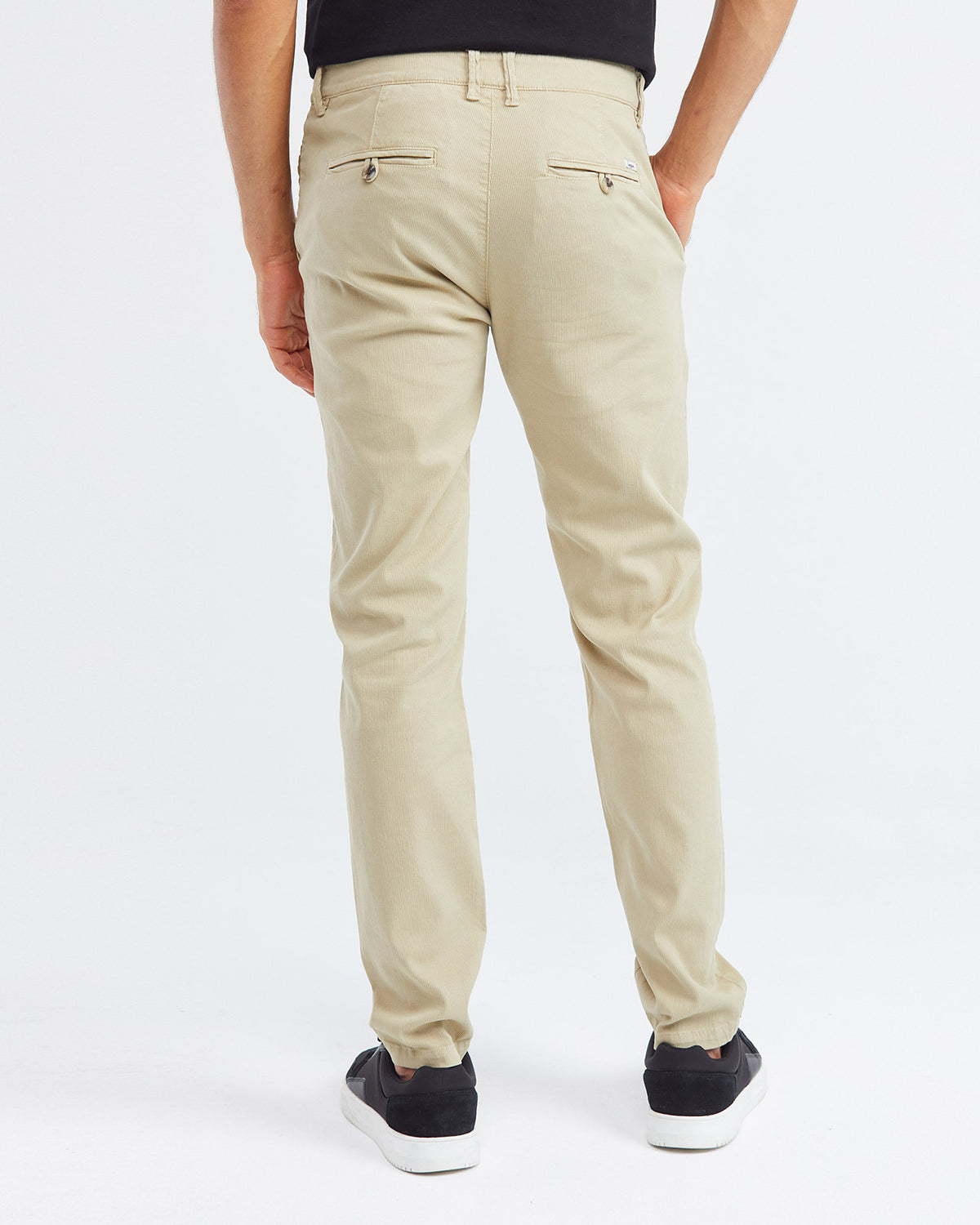 CORDUROY PANT IN BEIGE